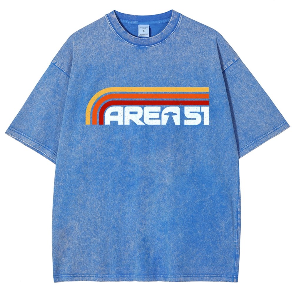 Area 51 Vintage Distressed T-shirt