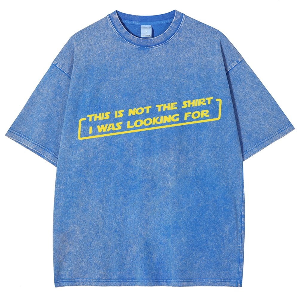Not the Shirt Vintage Distressed T-shirt