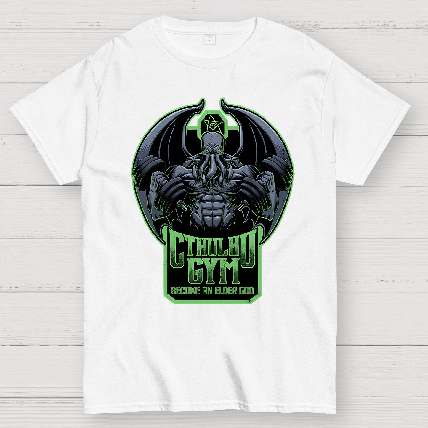 Cthulhu Gym Geek T-Shirt