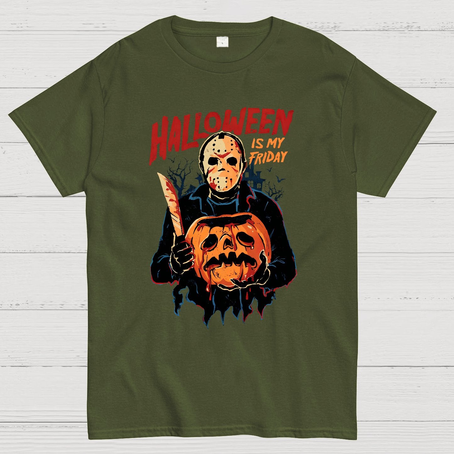 Halloween Is Mine Funny Geek T-Shirt