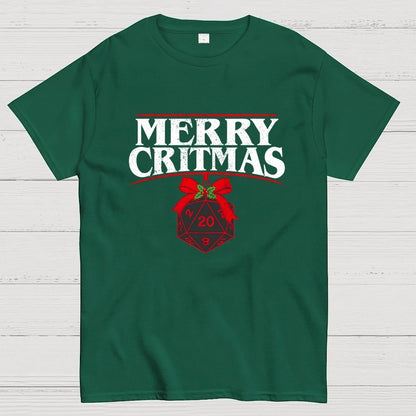 Merry Critmas D20 Holiday Geek T-Shirt