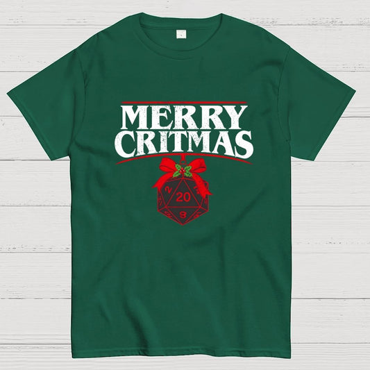Merry Critmas D20 Holiday Geek T-Shirt