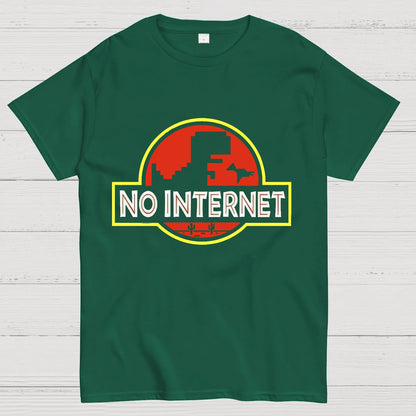 No Internet！ Geeky T-Shirt