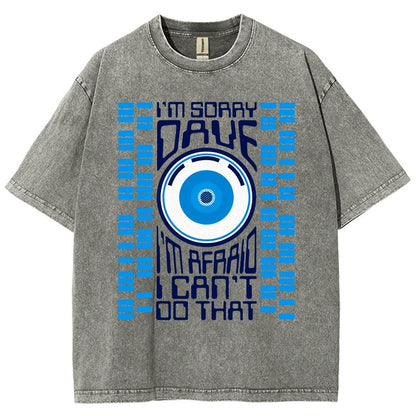 I'm Sorry Dave Vintage Distressed T-shirt