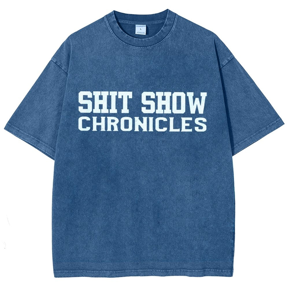 Shit Show Chronicles Vintage Distressed T-shirt