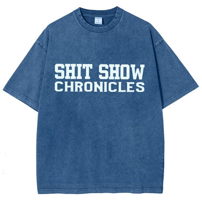 Shit Show Chronicles Vintage Distressed T-shirt