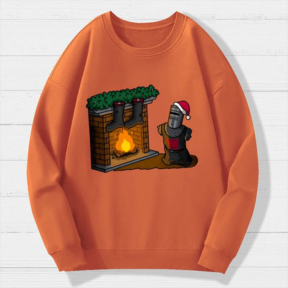 Black Knight Christmas Geek Cotton Sweatshirt