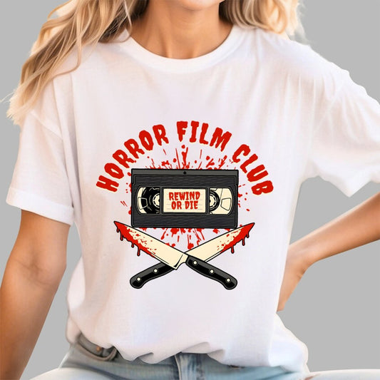 Horror Film Club Geek T-Shirt