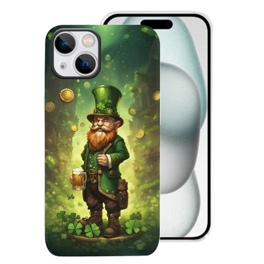 St. Patrick's Day Lucky Green Print Phone Cases