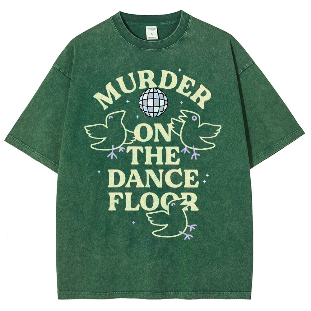 Murder On The Dance Floor Vintage Distressed T-shirt