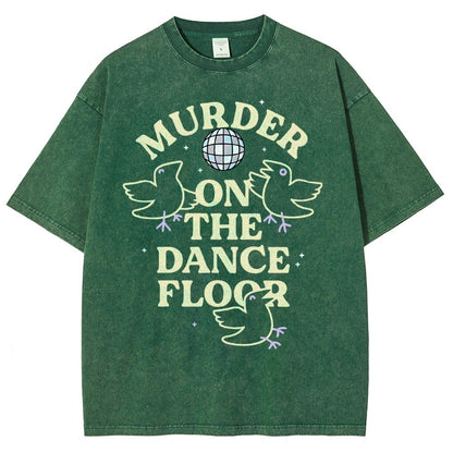 Murder On The Dance Floor Vintage Distressed T-shirt