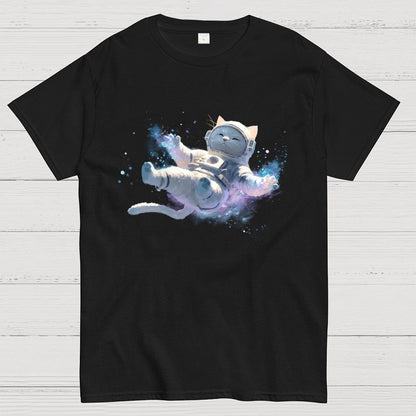 Astronaut Cat Geek T-Shirt