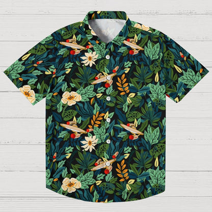Scifi Spacecraft Geek Hawaiian Shirt