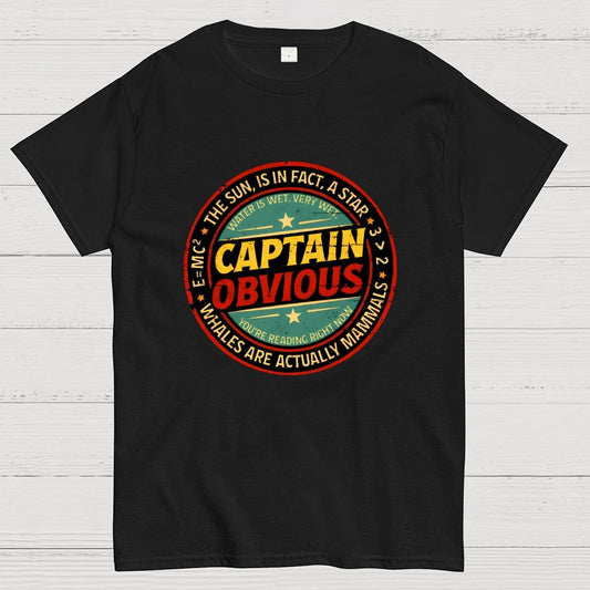 Captain Obvious Geek T-Shirt