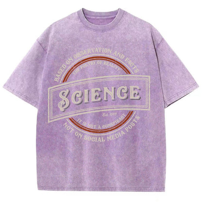 Old-Timey Science Vintage Distressed T-shirt
