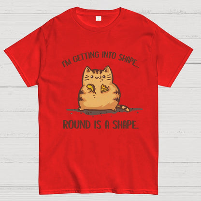 Round is a Shape Geeky T-Shirt