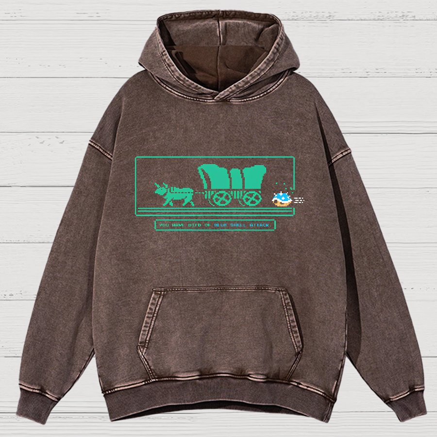 Oregon Karting Vintage Distressed Hoodie