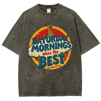 80s Saturday Morning Vintage Distressed T-shirt