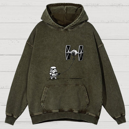 Flying The Realm Group's Kite Vintage Distressed Hoodie
