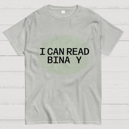I Can Read Binary Geek T-Shirt