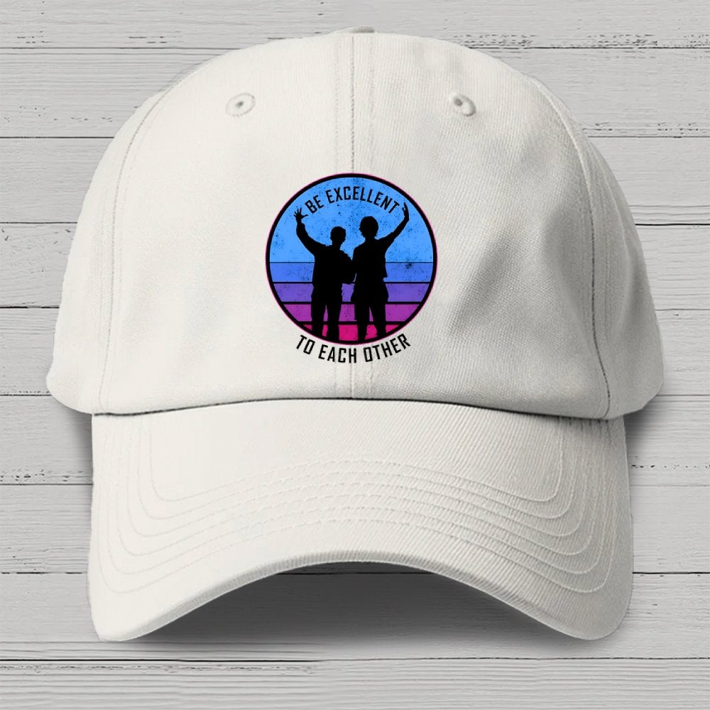 Be Excellent To Each Other 80s Cotton Hat