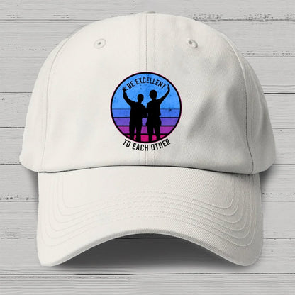 Be Excellent To Each Other 80s Cotton Hat