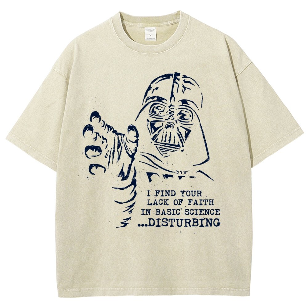 Basic Science Vintage Distressed T-shirt