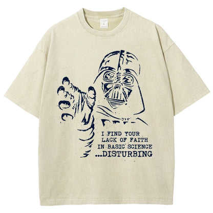 Basic Science Vintage Distressed T-shirt