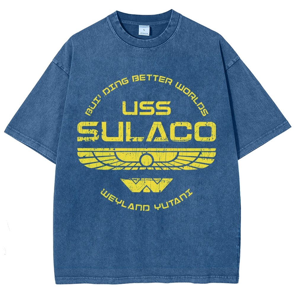 USS Starlight Vintage Distressed T-shirt