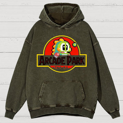 Arcade Park Vintage Distressed Hoodie