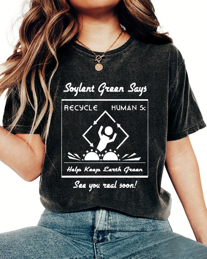Soylent Green Vintage Distressed T-shirt