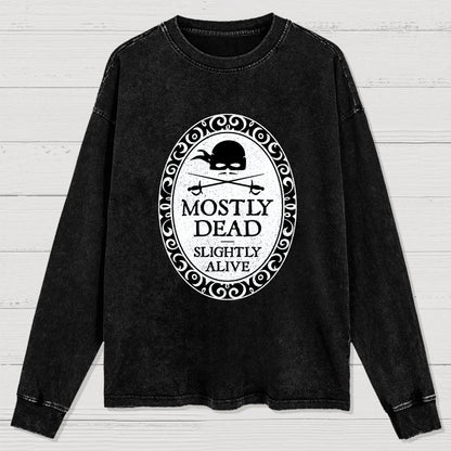 Mostly Dead Washed Long Sleeve Tee