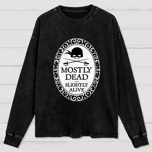 Mostly Dead Washed Long Sleeve Tee