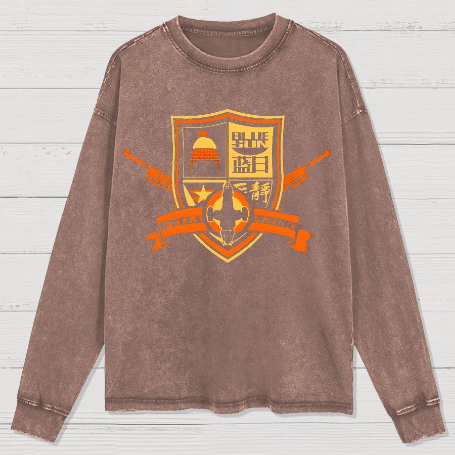 Vintage Smugglers Voyager Washed Long Sleeve Tee