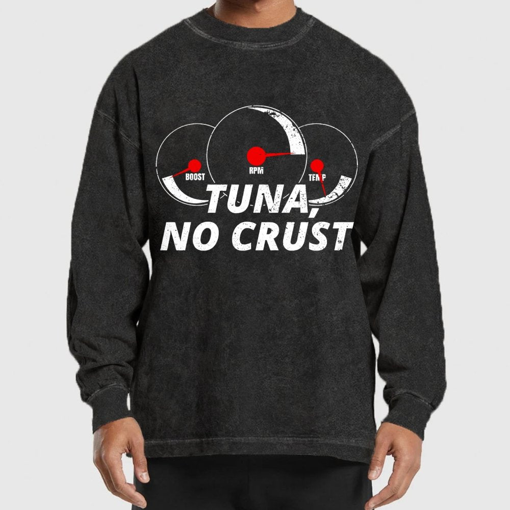 Tuna. No Crust Washed Long Sleeve Tee