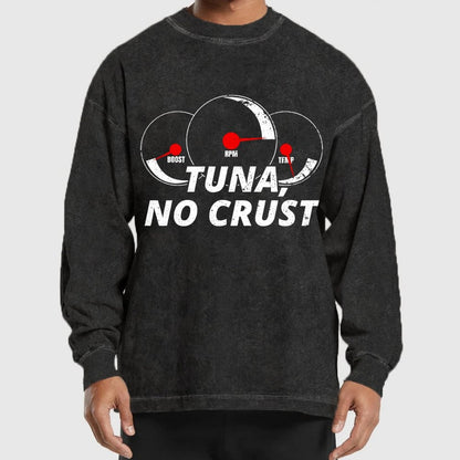 Tuna. No Crust Washed Long Sleeve Tee