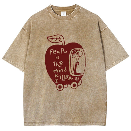 Fear Is The Mind Killer Vintage Distressed T-shirt