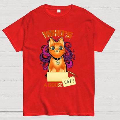 Who’s A Goose Cat Geek T-Shirt