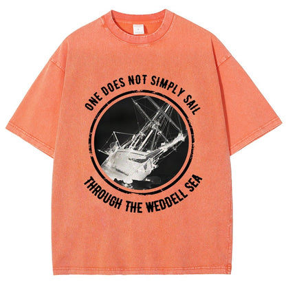 Shackleton Endurance Weddell Sea Vintage Distressed T-shirt