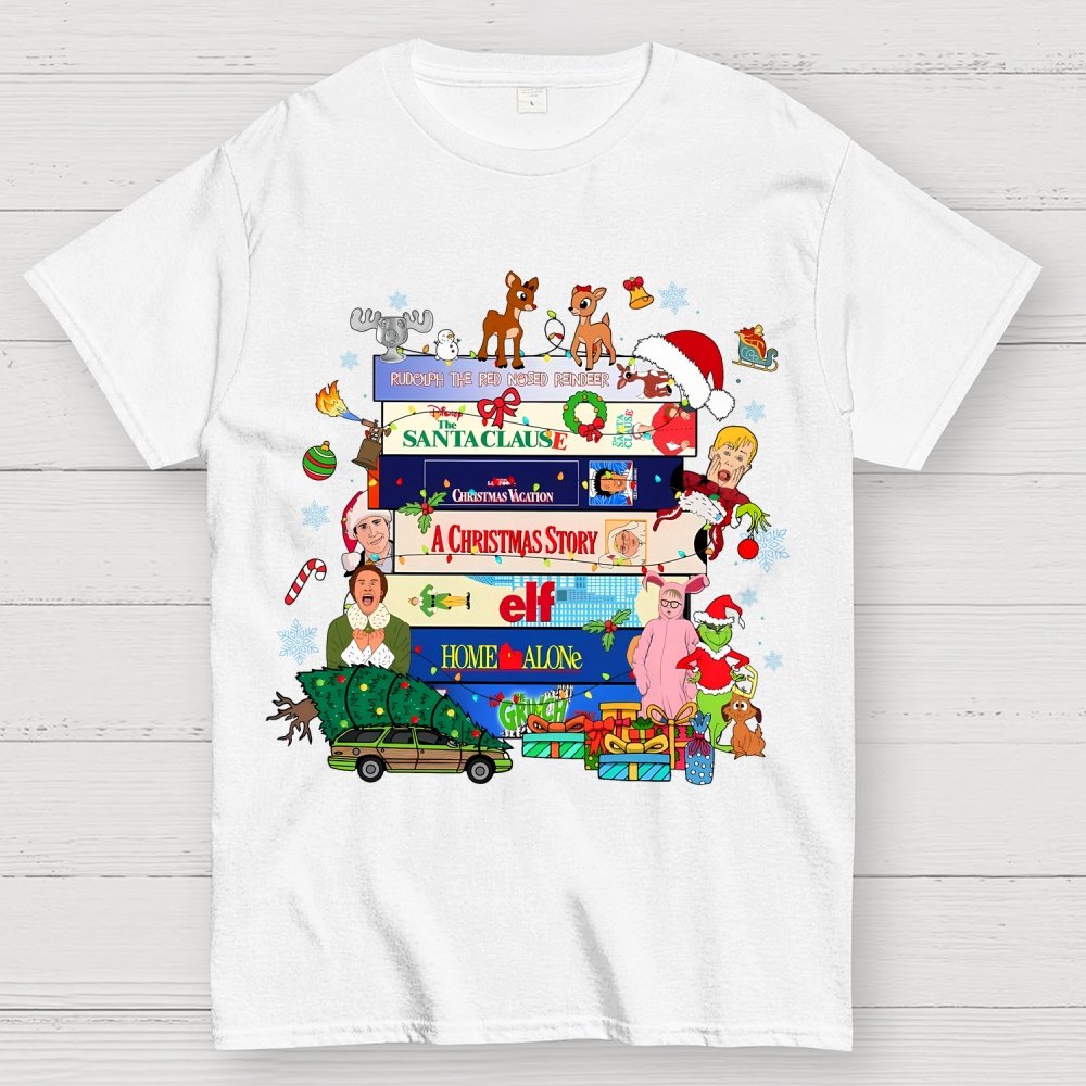 90s Style Christmas Geek T-Shirt