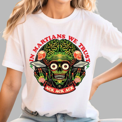 In Martians We Trust Geek T-Shirt
