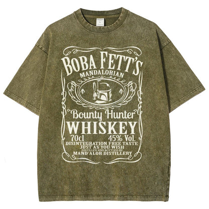Adventure Hunter Whiskey Vintage Distressed T-shirt