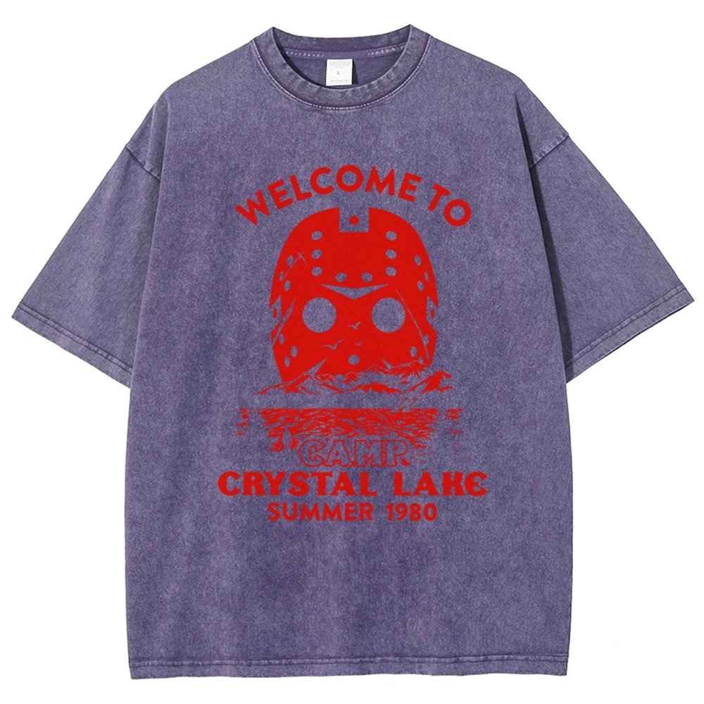 Welcome To Mystic Lake Vintage Distressed T-shirt