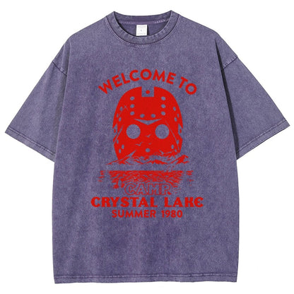 Welcome To Mystic Lake Vintage Distressed T-shirt