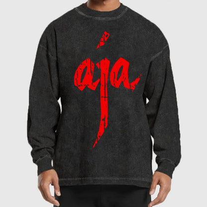 AJA Washed Long Sleeve Tee