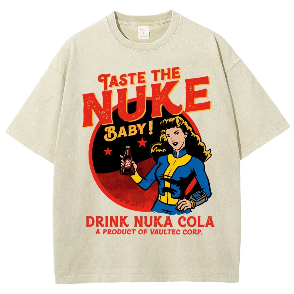 Taste the nuke Vintage Distressed T-shirt