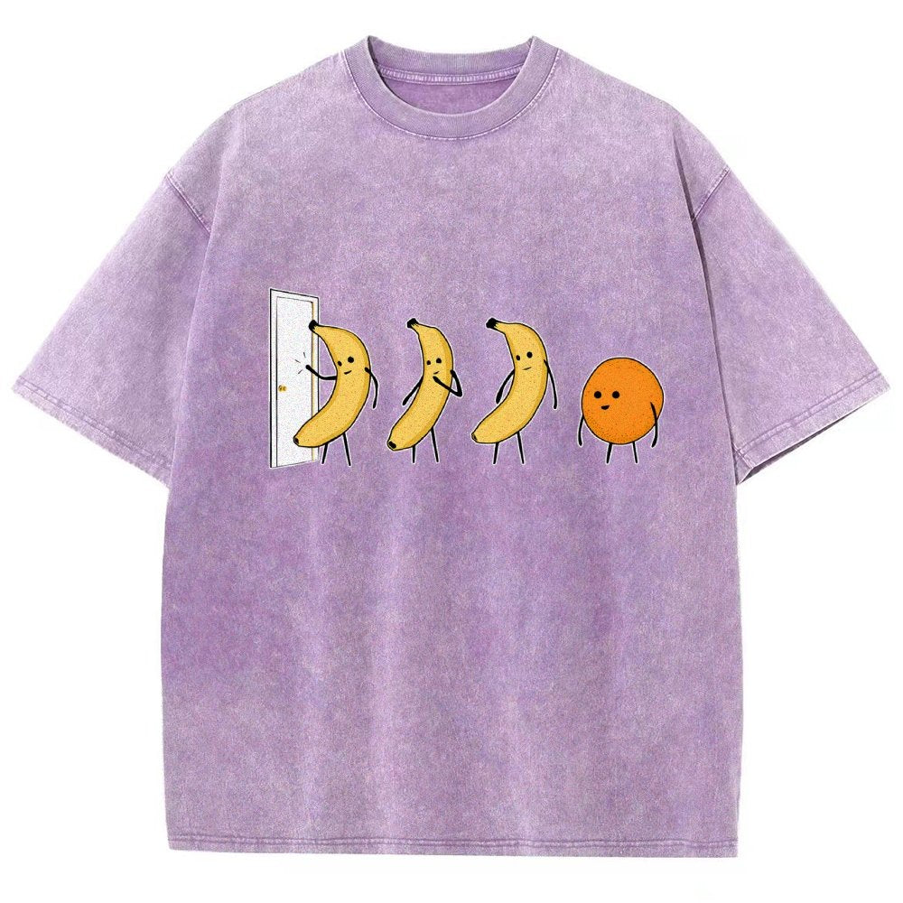 Knock Knock Funny Vintage Distressed T-shirt