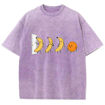 Knock Knock Funny Vintage Distressed T-shirt