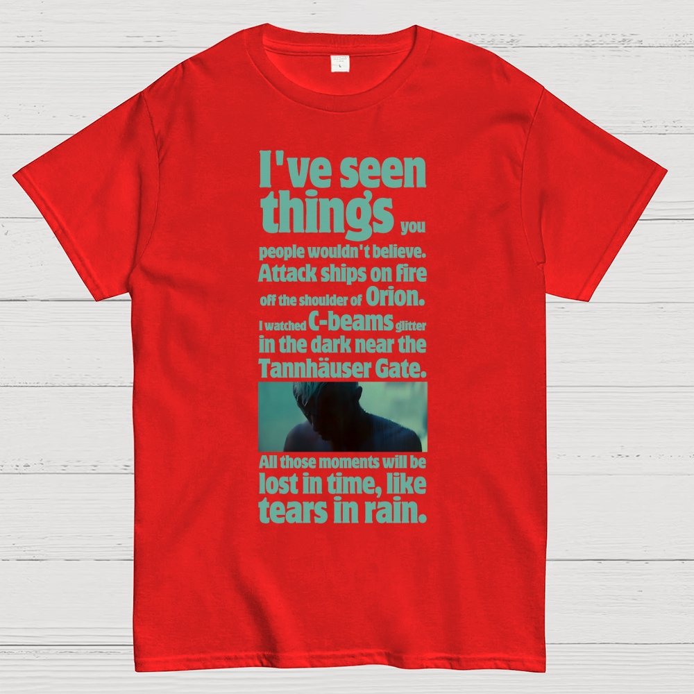 like tears in rain Geek T-Shirt
