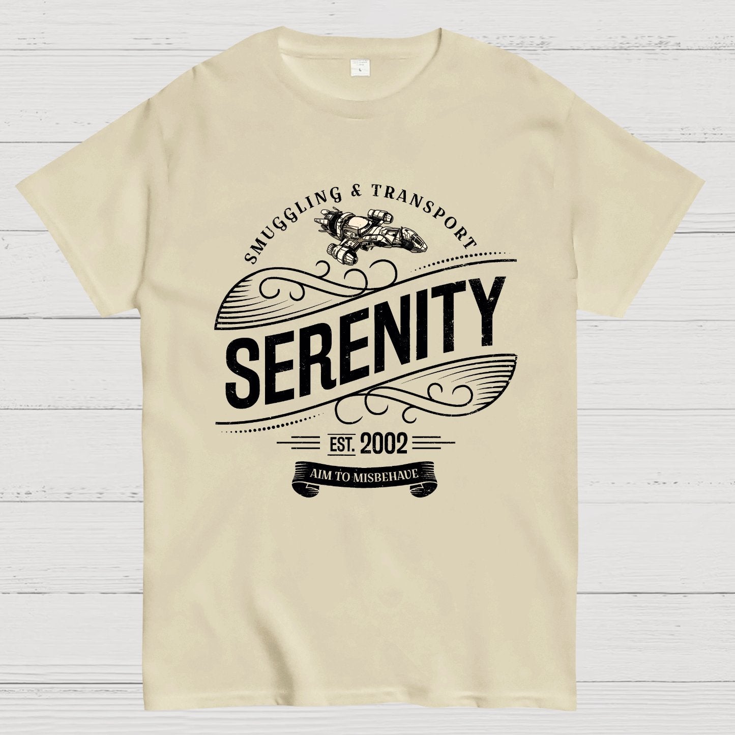 Serenity - Inspired Smuggling and Transport Nerdy T-Shirt